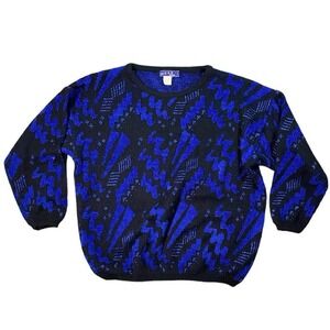Vintage 90s MEXX Emanuelle Retro Metallic Sweater - M